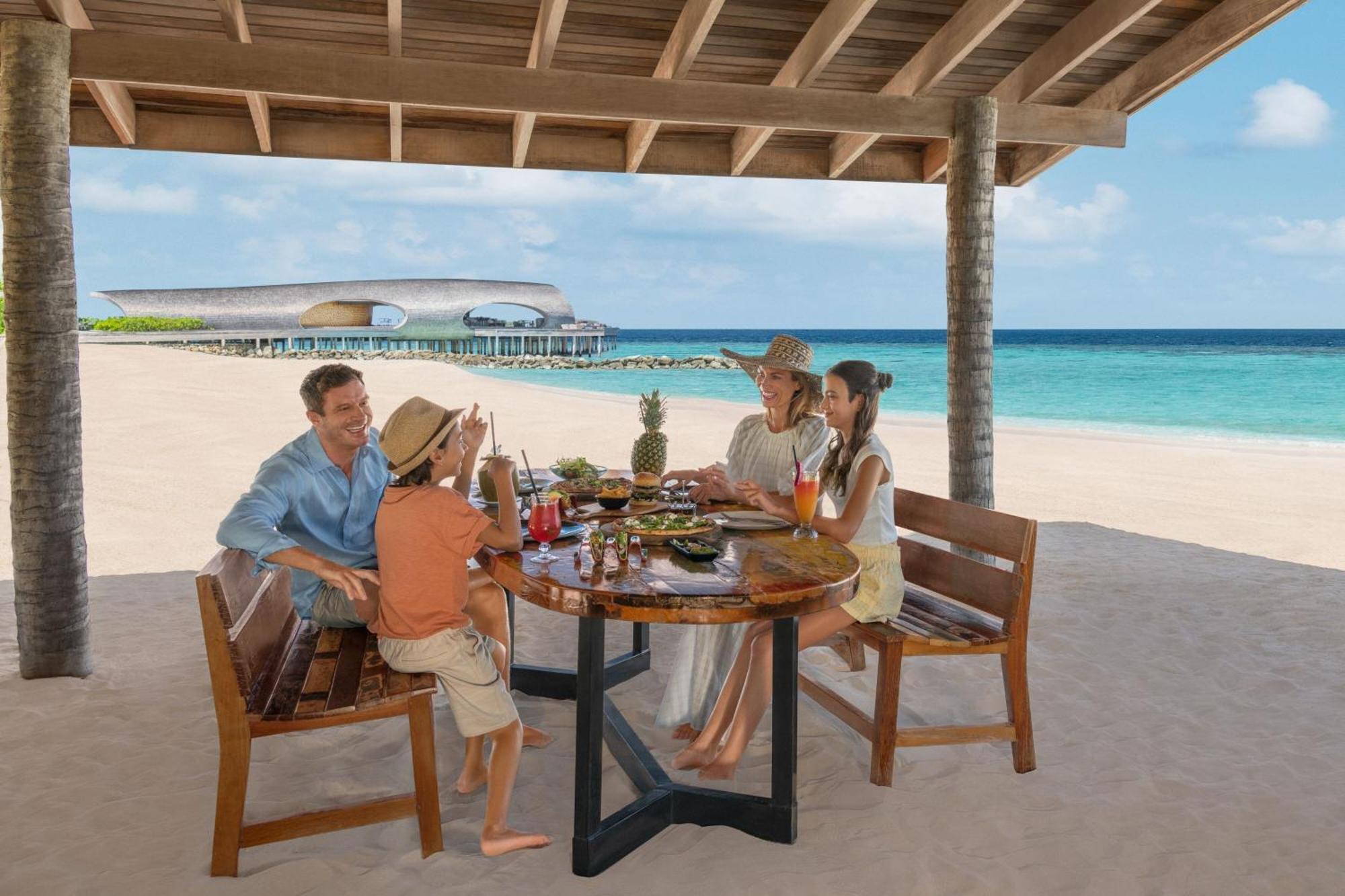 The St. Regis Maldives Vommuli Resort Hulhudheli Exterior foto