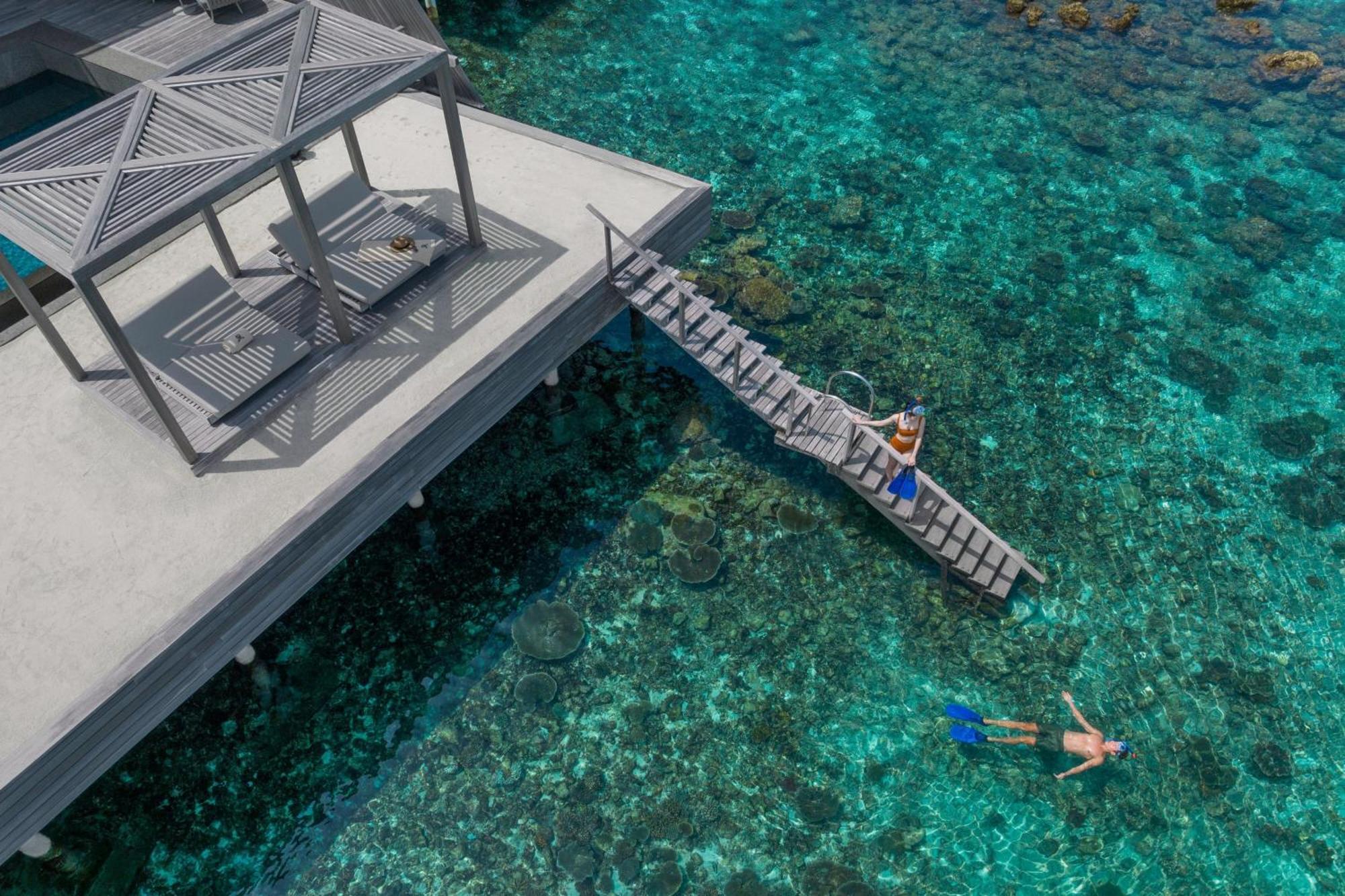 The St. Regis Maldives Vommuli Resort Hulhudheli Exterior foto