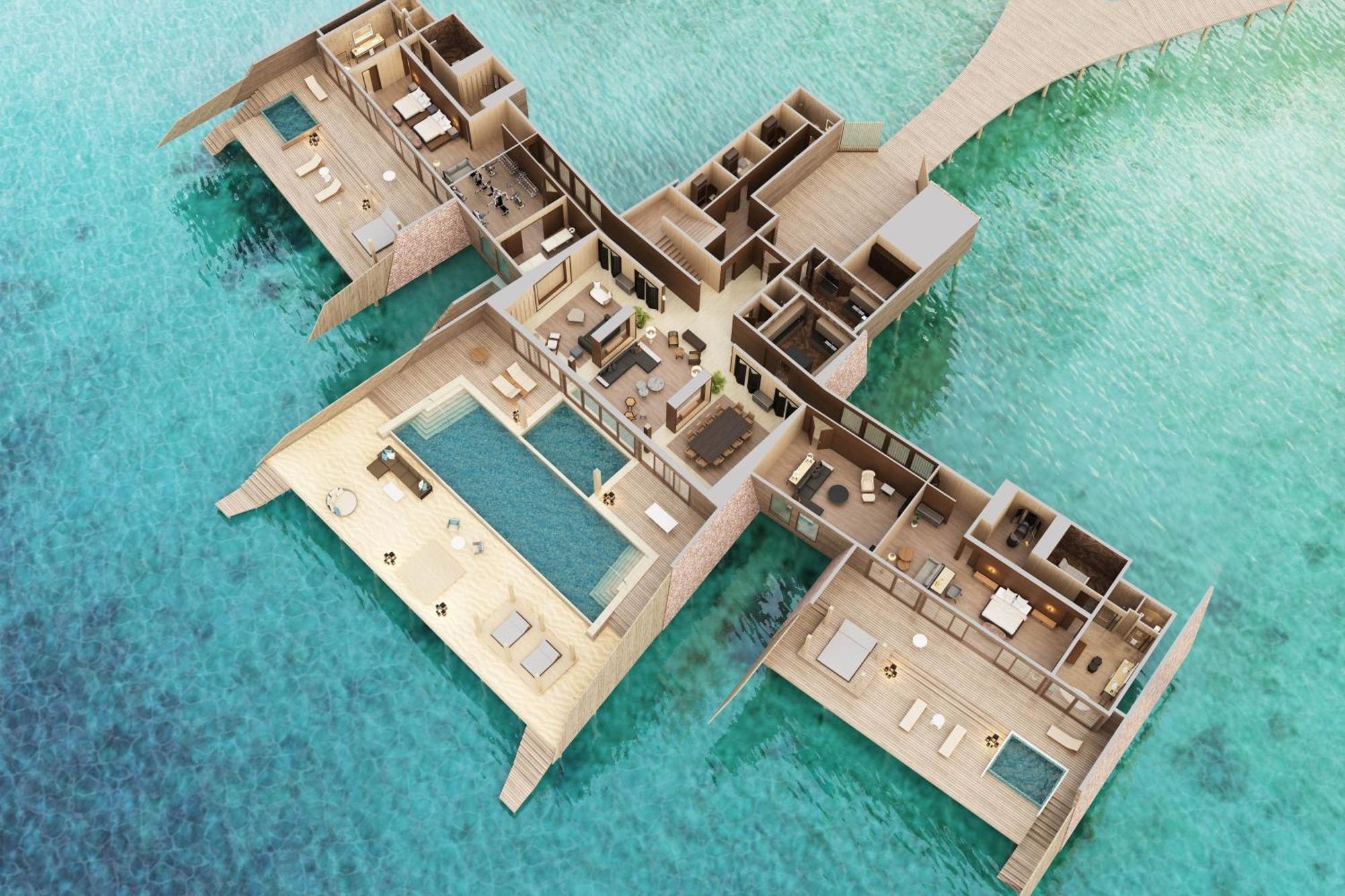 The St. Regis Maldives Vommuli Resort Hulhudheli Exterior foto