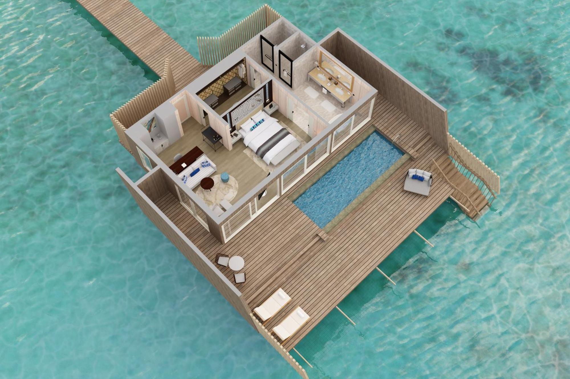 The St. Regis Maldives Vommuli Resort Hulhudheli Exterior foto